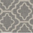 thumbnail image 5 of HomePop Ottomane Rectangulaire de Rangement Profond avec Couvercle à Charnières, Géométrique Gris, 5 of 5