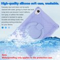 thumbnail image 6 of 【RUIXH】For onn 8.1" Core Tablet protective case onn Android 16 (2026 Model) Tablet Case Premium Silicone drop-proof Built-in 360° Rotating Stand Dedicated Pen Slot with Adjustable Shoulder Strap, 6 of 9