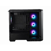 حافظة كمبيوتر MSI PANO M100R PZ Micro-ATX، أسود