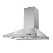 Wall Mount Range Hood 30 inch Stainless Steel Stove Vent Hood with 3 Speed Kitchen Exhaust Fan
