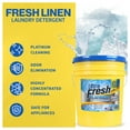 thumbnail image 3 of Ultra Fresh Platinum 5 Gal Liquid Laundry Detergent, Up to 640 Loads, Fresh Linen Scent, 3 of 8