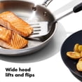 thumbnail image 5 of OXO SoftWorks Stainless Steel 2-Piece Cooking Utensil Set – Turner & Spoon, 5 of 5