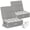 Gray-Mug and Cup Storage - 2pcs, variant on Storcontainers 4 Pack Hard Shell Moving Boxes Dish With Felt Dividers For Plates Dinnerware Stackable Cases 12 Place Setting Up To 11.4" Dia.