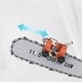 thumbnail image 1 of Chainsaw Sharpener, Wide Compatibility Hand Cranked Aluminum Alloy Standard Design Chain Saw Sharpening Tool Set  For Woodworking, 1 of 8