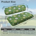 thumbnail image 3 of Psesaysky 2PCS Golf Cart Seat Covers, Golf Tee Print Breathable Front and Rear Seat Cushion Cover Fits for Ezgo Club Car Golfcart Original Regular Seats, No Stapler, 3 of 8