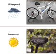 thumbnail image 4 of Bike Seat Cover Waterproof, Bicycle Saddle Rain Dust Cover, Protective Water Resistant Bicycle Seat Protector Shield (3 Packs), 4 of 5