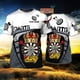 thumbnail image 1 of PLstar Cosmos-Camiseta de dardos con nombre personalizado para hombre, camisa con estampado 3D, de manga corta, informal, Unisex, DW82Adult size S Gao Jinjia LED, 1 of 2