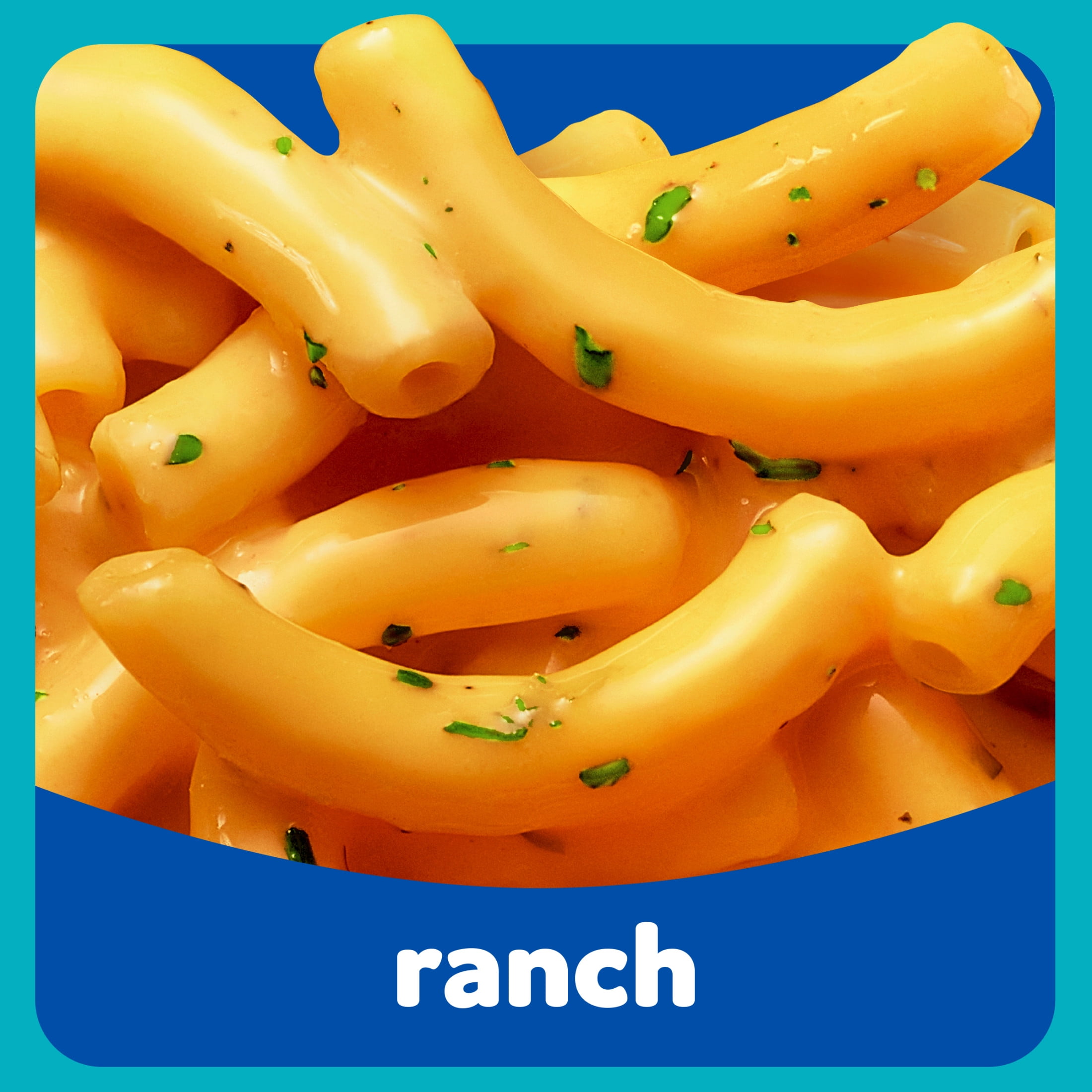 (6 pack) Kraft Mac and Cheese, 4 Cups, for Easy Dinner or Dinner Sides, Ranch Flavored, No Artificial Flavors, Preservatives or Dyes, 2.05 oz
