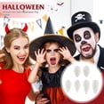 thumbnail image 3 of 3 pares de colmillos de vampiro para Halloween, dientes de cosplay, accesorios para fiestas de cosplay, colmillos falsos para Halloween., 3 of 7