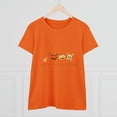 thumbnail image 3 of Womens Cotton October Halloween T Shirt Witch Broom Tee, 3 of 5