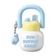 thumbnail image 3 of Botella de agua, botella para beber, 680 ml, reutilizable, ligera. Blanco, 3 of 9
