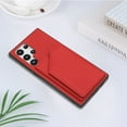thumbnail image 6 of Dteck for Samsung Galaxy S22 Wallet Magnetic Back Flip Case for Women Girls with Card Holder Protective Case Phone Case, Red, 6 of 8