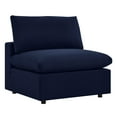 thumbnail image 4 of Modway Commix 5-Piece Sunbrella® Outdoor Patio Sectional Sofa in Navy, 4 of 10