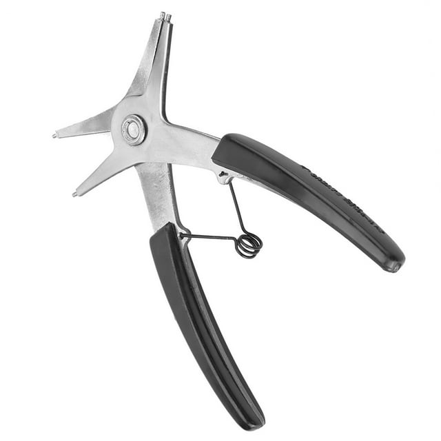 Alicados de Doble Propósito para Anillos Elásas, Construcciones de Acero para Herramientas, Anillos Elásas de 10 A 40 mm, Con Apertura de Mandíbula de 3 A 24 mm, Párrica