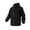 Black, variant on USSUMA Men Jackets Waterproof Windproof Jacket Long Sleeved Hooded Zipper Pocket Coat Comfy Multicolor Loose Outerwear Climbing Fall Top
