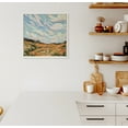 thumbnail image 5 of Kate and Laurel Sylvie California Framed Canvas Wall Art by Emily Kenney, 22x22 White, Modern Nature Landscape Home Décor, 5 of 6