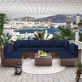 thumbnail image 6 of SDJPOI14 Piece Outdoor Replacement Cushion Set, Water-Repellent Sectional Cushion for Patio Furniture, Couch Coushions for 6-Seat Wicker Conversation Sets, 6 of 7