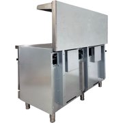60'' Commercial Hot Plate Broiler Gas Range with Double Oven, 6 Burners, NSF Certified, Stainless Steel