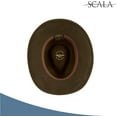 thumbnail image 3 of Scala Classico Men's Crushable Felt Outback Hat XX-Large Olive, 3 of 6