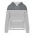 thumbnail image 5 of Enjoytime Oversized Crewneck Sweatshirt Women Striped Long Sleeve Hoodies Fashion Pullover Tops with Pocket Fall Casual Loose Shirt, 5 of 5