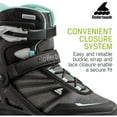 thumbnail image 3 of Rollerblade Zetrablade Women's Adult Fitness Inline Skate Size 7, Black & Blue, 3 of 11