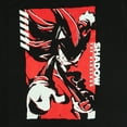 thumbnail image 3 of Sonic The Hedgehog T-Shirt Men's Shadow Character Design Short Sleeve Tee, 3 of 5