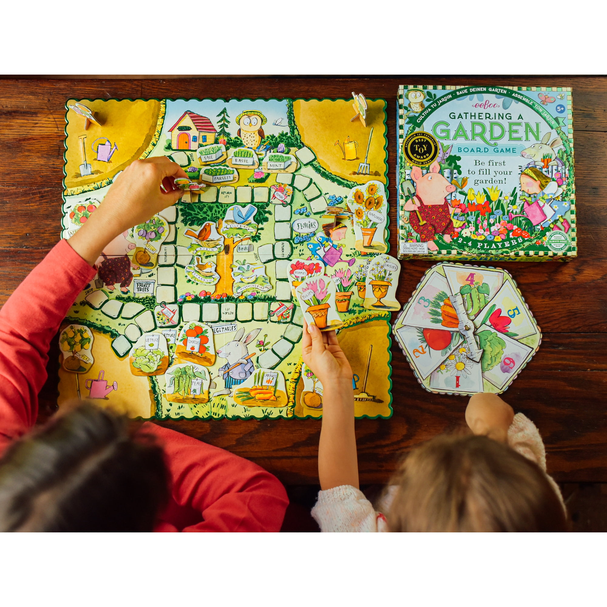 eeBoo Gathering a Garden Board Game