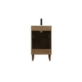 thumbnail image 3 of Elegant Kitchen and Bath Chandler 20 Inch Single Bathroom Vanity In Walnut Brown, 3 of 13
