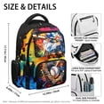 thumbnail image 4 of Bulopur Baseball Kids Backpack for Boys, Cool Sports Print School Bag Lightweight/Breathable/Durable/Waterproof Multi-Pocket Book Bag for Elementary Students, 4 of 7