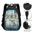thumbnail image 3 of Ghostbusters Stay Puft Large Travel Laptop Backpack with USB Charging Port Business Computer Bag for Men Women College Backpacks, 3 of 7