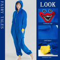 thumbnail image 4 of Pijama de una pieza con dibujos animados para niños, traje de actuación con diseño de dinosaurio y unicornio, camisón de monstruo sónico, 4 of 5