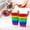 2pcs, variant on Rainbow Expandable Sink Strainer Basket, Cute Kitchen Sink Drain Filter Basket, Collapsible Food Catcher for Kitchen Waste