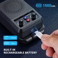 thumbnail image 4 of Amplificador para guitarra eléctrica LEKATO Mini 5W Bluetooth con 4 efectos, 4 of 7