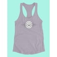 thumbnail image 3 of Flower And Geometry Racerback Tank Women -Image by Shutterstock, Female x-Large, 3 of 4