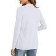 thumbnail image 4 of GingDin Women's Cardigans Lightweight Long Sleeve Open Front Sweater Cardigan s-2xl, 4 of 10