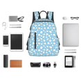 thumbnail image 6 of Balery Blue Popcorn Lightweight Backpack for Men and Women - Durable and Water-Resistant, Ideal for School, Work, Travel, and Everyday Use, 6 of 9
