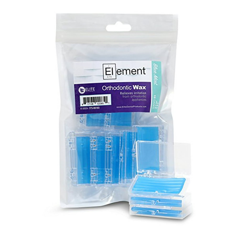 Element Dental Orthodontic Wax 10 Pack10 Colors/scents Available