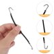thumbnail image 4 of 40 piezas de ganchos para coletas, diademas, pinzas para el cabello, bandas de goma para peinar el cabello, trenzas (negro), 4 of 6