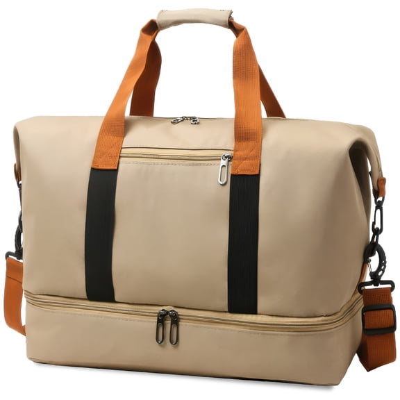 GASTROPOD Travel Duffle Bag Weekender Bag Carry on Tote Bags for Women, Duffel Bag Sport Gym Bag for Men, Hospital Bag for Labor and Delivery, Overnight Bag Luggage Bag with Trolley Sleeve