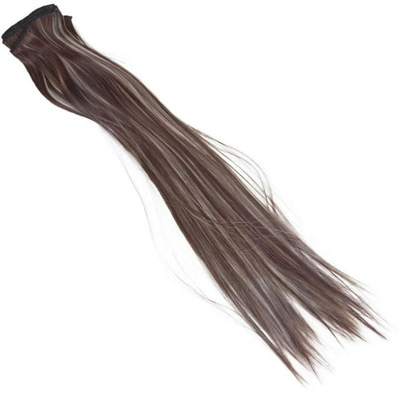 Women Clip In Hair Extensions 7pcs 70g 20inch Camel-brown   Gold-brown