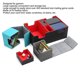 thumbnail image 4 of Estuche de almacenamiento para tarjetas de juego estuche para barajas de cartas cuero de PU resistente al agua para el hogar ANGGREK Otros, 4 of 8