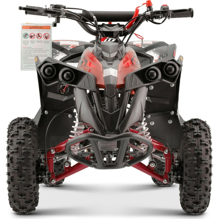 MotoTec Renegade 40cc 4-Stroke Gas Powered Kids ATV, Red - Walmart.com