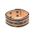 thumbnail image 2 of Muñequera de cuero Yuyangstore Rock Punk Wide Leather Hombre Correa Cinturón Brazalete, 2 of 8
