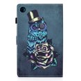 thumbnail image 5 of SaniMore Case for Lenovo Tab M10 10.1 inch 3rd Generation TB-328F, Auto Wake/Sleep Pen/Card Holder Stand Dual Angle PU Leather Soft TPU Back Color Painting Magnetic Protective Shell,, 5 of 13