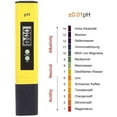 thumbnail image 4 of PH Meter Tester Digital PH Meter 0.01 PH Water Quality Test Digital Tester for Kitchen, Aquarium, Pool, Laboratory, 4 of 6