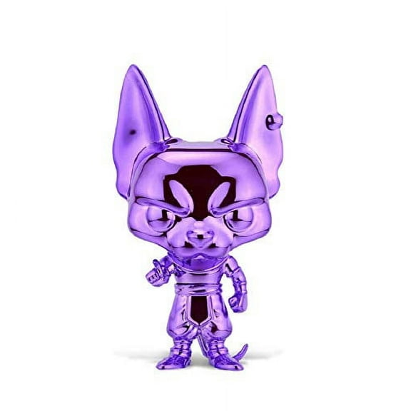 Funko Pop! Dragonball Super Purple Chrome Beerus Exclusive Figure