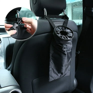 Shldybc Car Trash Bag Car Trash Can Washable Reusable Eco Friendly Seat Back Hanging Car Trash Bag Car Garbage Bag for Car Outdoor Travelling 1Pc, Storage Trunks & Bag Clearance