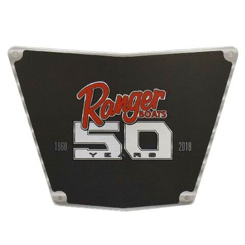 Ranger Boat Badge Plate 7202178 | 50 Year Anniversary Aluminum
