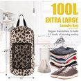 Laundry Bag Backpack, 2PCS Extra Large Travel Laundry Bag with Mesh