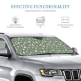 thumbnail image 4 of Bingfone Mushrooms Gnome Car Windshield Sunshade,Sun Foldable Sun Shield Sun Visor for Car - Small, 4 of 9